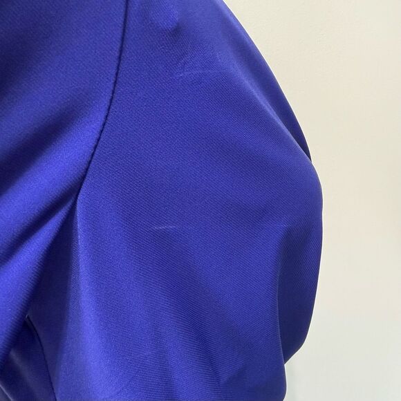 New Alex Evenings Petite Pearl Embellished Top Size SP Blue Women’s - Picture 8 of 13